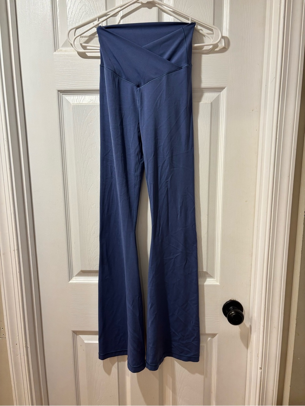 Offline High-Waist Flared Yoga Pants - Blue